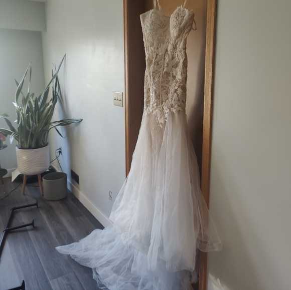 Calla Blanche Wedding Dress - Picture 3 of 5